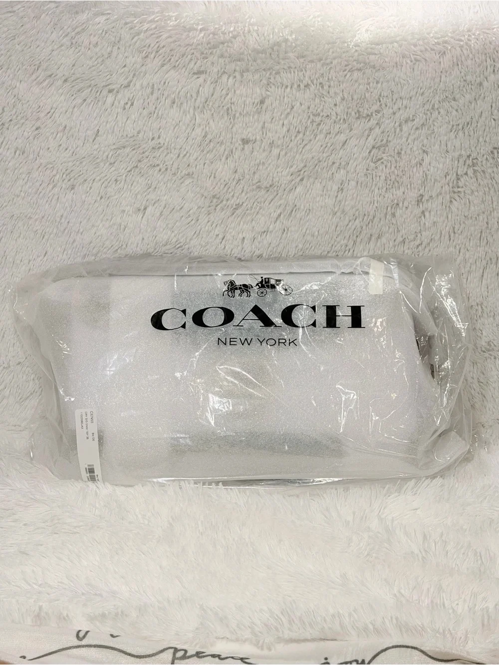 Coach Tabby 36 Crystal Signature Jacquard Denim  Bag+Crystal Denim card case NWT